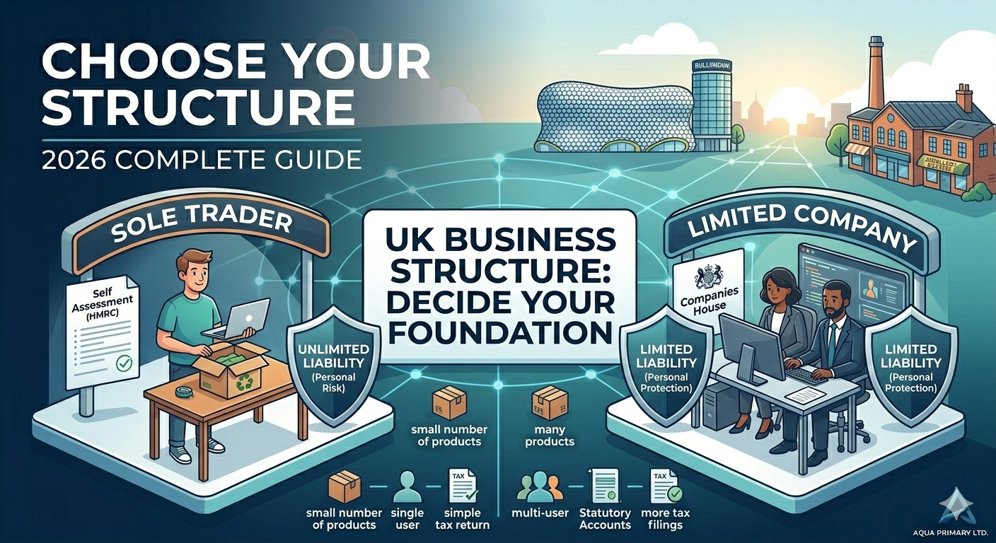 Sole Trader vs. Limited Company: What’s Best for UK Online Sellers? (2026 E-commerce Guide)